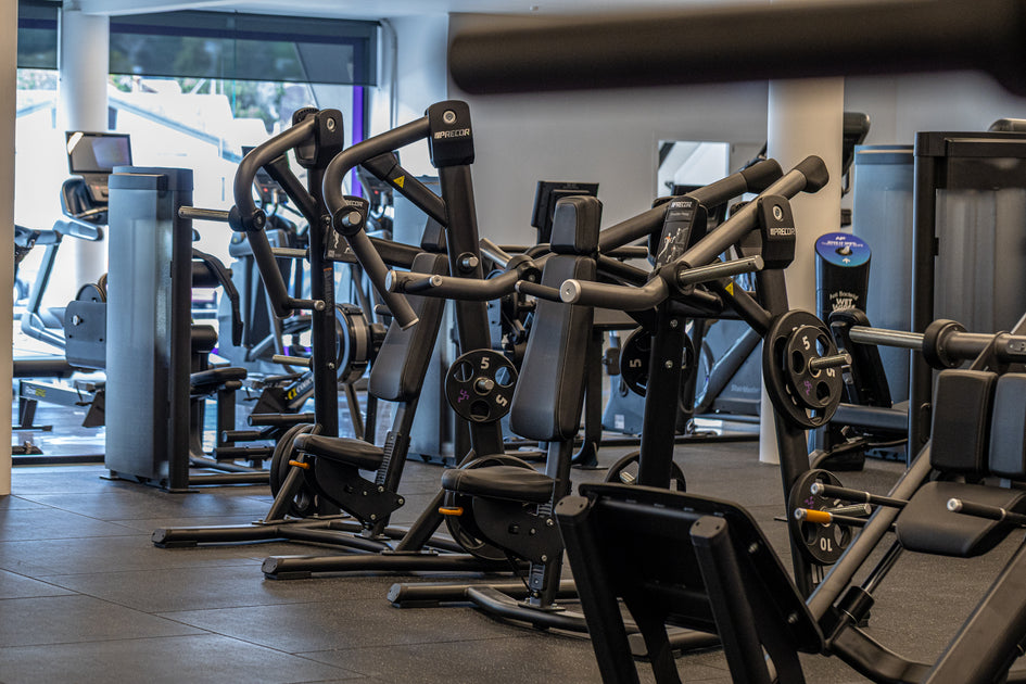 Anytime Fitness Gym Bench Press Bar Weight Blue Fitness Ltd