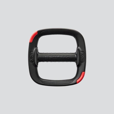 Les Mills Smart tech 1kg weight plate in black with red details