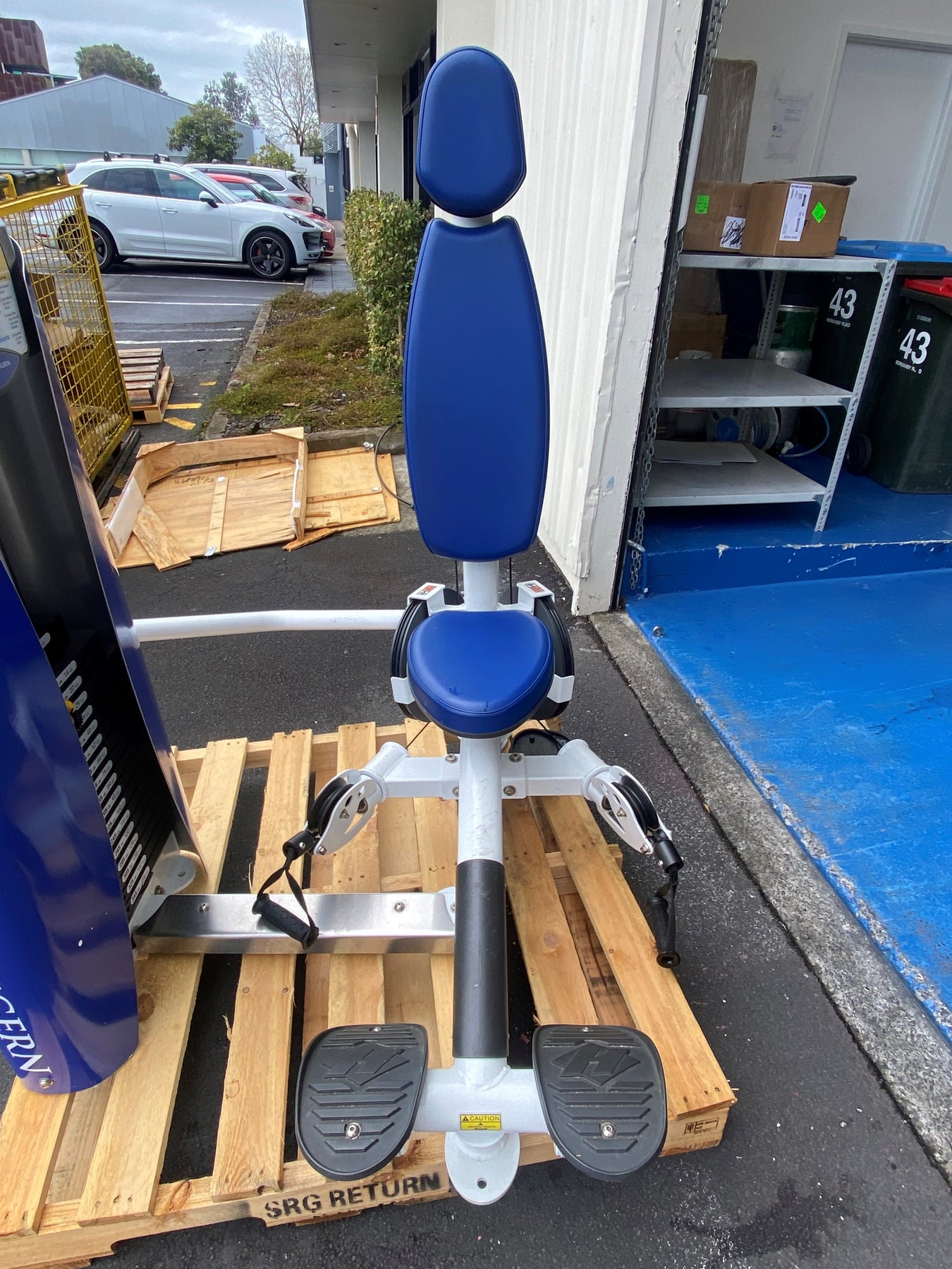 Hoist RS1102 Biceps Curl Blue Fitness Ltd