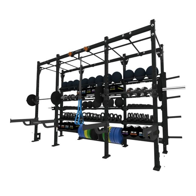 Torqu Rack TORQUE X1 Package - 14 X 4 Monkey Bar Storage Rack – Blue Fitness Ltd